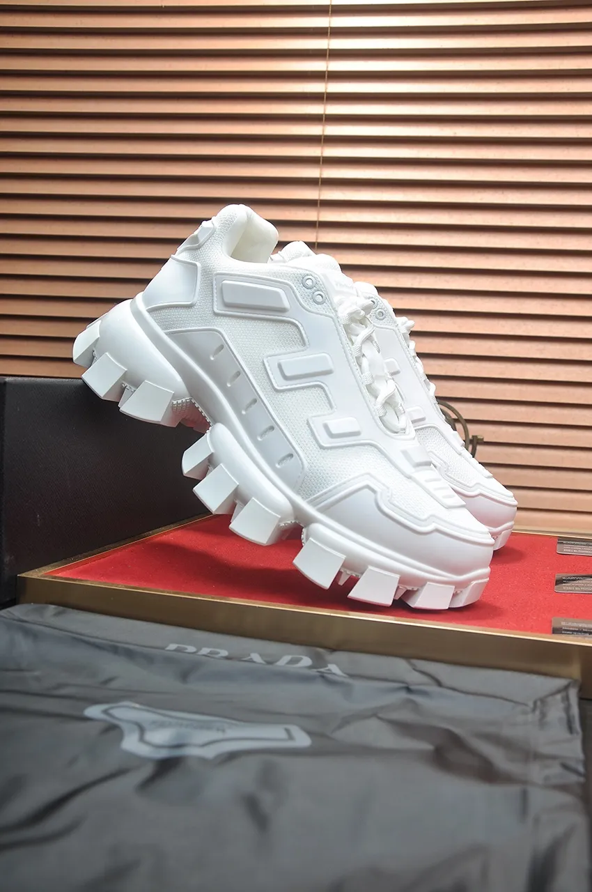 Men's shoes 💰620💶[PRADA] Top original items, new seasonal styles, high quality original items, top original breathable fabric + imported glue, imported stretch fabric inside with original cowhide foot pads, original air cushion outsole! Quality guaranteed! Code 38-45 (45 customized)
